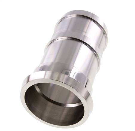 Sanitary (Dairy) Fitting 100mm Cone x 80 mm Hose Pillar Stainless Steel