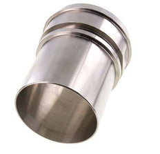 DIN 11851 Sanitary (Dairy) Fitting 120mm Cone x 4 inch (100 mm) Hose Pillar Stainless Steel Safety Collar