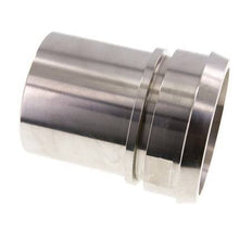 DIN 11851 Sanitary (Dairy) Fitting 120mm Cone x 4 inch (100 mm) Hose Pillar Stainless Steel Safety Collar
