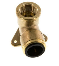 Wall-mounted Socket G3/4'' Female x 22 mm Push-in Brass 16bar (224.8psi)