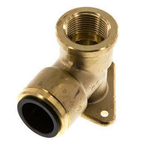 Wall-mounted Socket G3/4'' Female x 22 mm Push-in Brass 16bar (224.8psi)