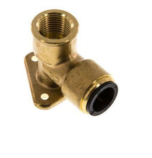 Wall-mounted Socket G1/2'' Female x 15 mm Push-in Brass 16bar (224.8psi)