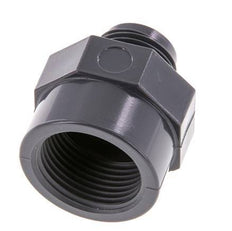 Reducing Adapter G1/2'' Male x Rp3/4'' Female PVC-U 16bar (224.8psi) EN 1452-3 [2 Pieces]