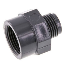 Reducing Adapter G1/2'' Male x Rp3/4'' Female PVC-U 16bar (224.8psi) EN 1452-3 [2 Pieces]