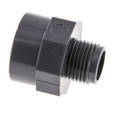 Reducing Adapter G1/2'' Male x Rp3/4'' Female PVC-U 16bar (224.8psi) EN 1452-3 [2 Pieces]