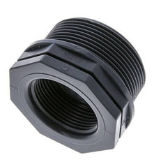 Reducing Ring G1 1/4'' Female x G2'' Male Polypropylene (pp) 10bar (140.5psi) FDA 65mm Hex