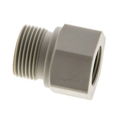 Reducing Ring G1/2'' Female x G3/4'' Male Polypropylene (pp) 10bar (140.5psi) FDA 32mm Hex