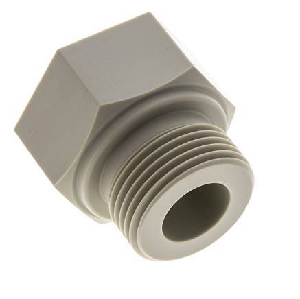 Reducing Ring G1/2'' Female x G1'' Male Polypropylene (pp) 10bar (140.5psi) FDA 43mm Hex