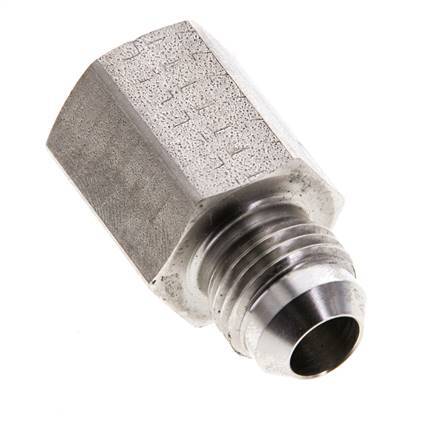 JIC Reducing Nipple G1/4'' Female x UNF 9/16''-18 Male Stainless Steel 275bar (3863.75psi)