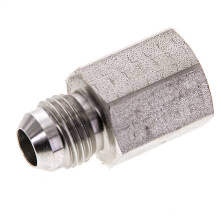 JIC Reducing Nipple G1/4'' Female x UNF 9/16''-18 Male Stainless Steel 275bar (3863.75psi)