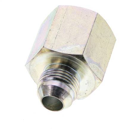 JIC Reducing Nipple G3/4'' Female x UNF 3/4''-16 Male Steel 175bar (2458.75psi)