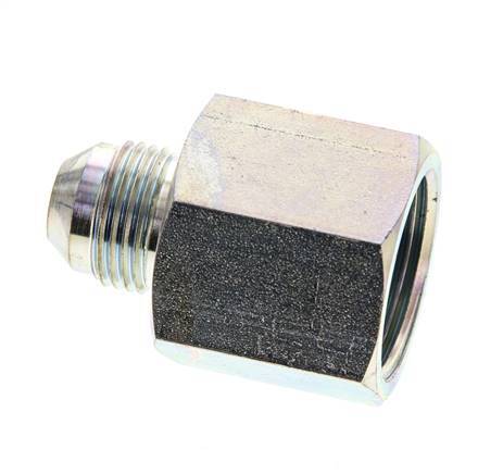JIC Reducing Nipple G3/4'' Female x UNF 3/4''-16 Male Steel 175bar (2458.75psi)