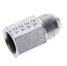 JIC Reducing Nipple G3/8'' Female x UNF 3/4''-16 Male Steel 275bar (3863.75psi)