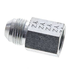 JIC Reducing Nipple G3/8'' Female x UNF 3/4''-16 Male Steel 275bar (3863.75psi)