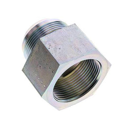 JIC Reducing Nipple G1 1/2'' Female x UN 1-7/8''-12 Male Steel 105bar (1475.25psi)