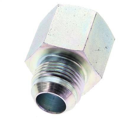 JIC Reducing Nipple G3/4'' Female x UN 1-1/16''-12 Male Steel 175bar (2458.75psi)
