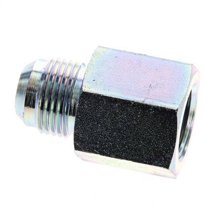 JIC Reducing Nipple G1/2'' Female x UNF 7/8''-14 Male Steel 210bar (2950.5psi)