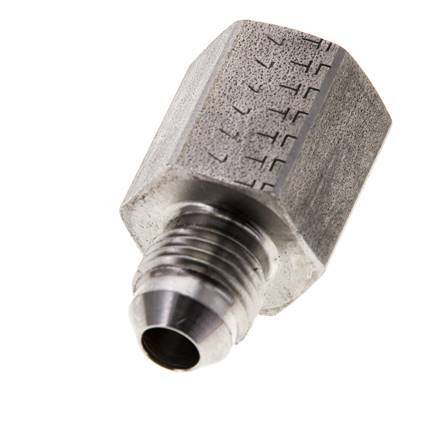 JIC Reducing Nipple G1/4'' Female x UNF 1/2''-20 Male Stainless Steel 275bar (3863.75psi)