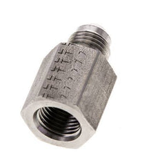 JIC Reducing Nipple G1/4'' Female x UNF 1/2''-20 Male Stainless Steel 275bar (3863.75psi)