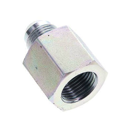 JIC Reducing Nipple G1/2'' Female x UNF 3/4''-16 Male Steel 275bar (3863.75psi)