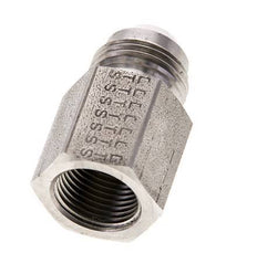 JIC Reducing Nipple G3/8'' Female x UNF 3/4''-16 Male Stainless Steel 275bar (3863.75psi)