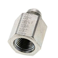 JIC Reducing Nipple UNF 3/4''-16 Male x 1/2'' NPT Female Steel 210bar (2950.5psi)