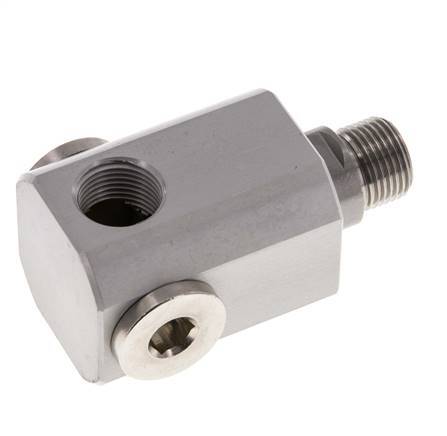 4-way Rotary Joint G3/8'' Aluminium NBR 10bar (140.5psi)