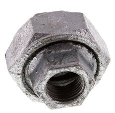 Union Straight Connector Rp3/8'' Female Cast Iron Flat Seal 25bar (351.25psi)