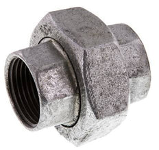 Union Straight Connector Rp1'' Female Cast Iron Flat Seal 25bar (351.25psi)