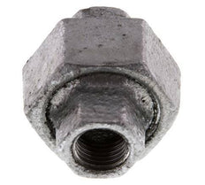 Union Straight Connector Rp1/4'' Female Cast Iron Flat Seal 25bar (351.25psi)