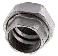 Union Straight Connector Rp2'' Female Cast Iron Flat Seal 25bar (351.25psi)