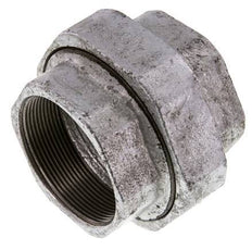 Union Straight Connector Rp2 1/2'' Female Cast Iron Flat Seal 25bar (351.25psi)
