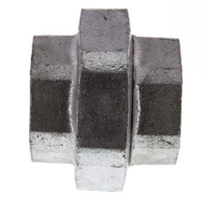 Union Straight Connector Rp1 1/2'' Female Cast Iron Flat Seal 25bar (351.25psi)