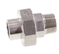 Union Straight Connector R3/4'' Male x 26.9mm Weld End Stainless Steel Conical Seal 16bar (224.8psi)