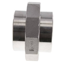 Union Straight Connector 76.1mm Weld End Stainless Steel Conical Seal 16bar (224.8psi)