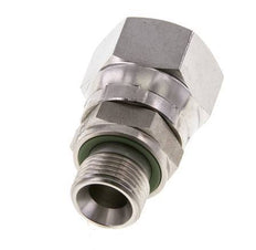 JIC Reducing Nipple UNF 7/8''-14 Female x G3/8'' Male Adjustable Stainless Steel 210bar (2950.5psi)