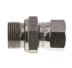 JIC Reducing Nipple UNF 7/8''-14 Female x G3/4'' Male Adjustable Stainless Steel 250bar (3512.5psi)