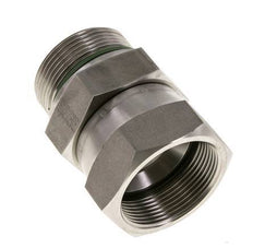 JIC Reducing Nipple UN 1-7/8''-12 Female x G1 1/2'' Male Adjustable Stainless Steel 105bar (1475.25psi)