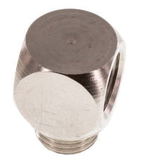 90deg Angled Fitting G1/4'' Male x Female Nickel-plated Brass 16bar (224.8psi) [2 Pieces]