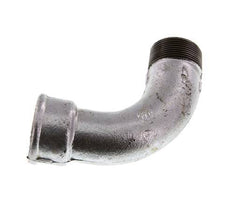 90deg Angled Fitting 1 1/2'' Male R x Female Rp Long Cast Iron 25bar (351.25psi)
