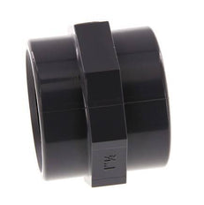 Socket Rp1 1/2'' Female PVC-U 16bar (224.8psi) EN 1452-3 [2 Pieces]