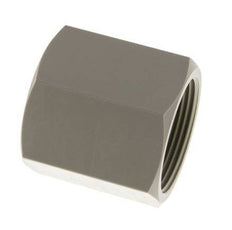 Socket G1 1/2'' Female Polypropylene (pp) 10bar (140.5psi) FDA 55mm Hex