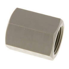 Socket G1'' Female Polypropylene (pp) 10bar (140.5psi) FDA 43mm Hex