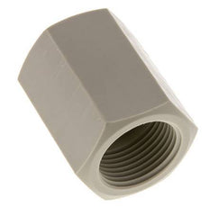Socket G1'' Female Polypropylene (pp) 10bar (140.5psi) FDA 43mm Hex