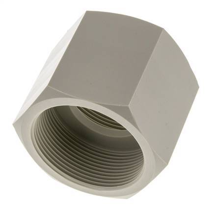 Socket G2'' Female Polypropylene (pp) 10bar (140.5psi) FDA 70mm Hex