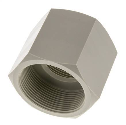 Socket G2'' Female Polypropylene (pp) 10bar (140.5psi) FDA 70mm Hex