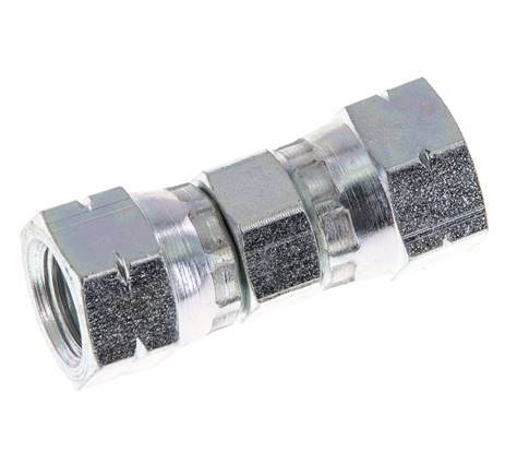 JIC Connector UNF 7/16''-20 Steel 310bar (4355.5psi)