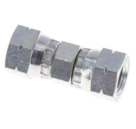 JIC Connector UNF 7/16''-20 Steel 310bar (4355.5psi)