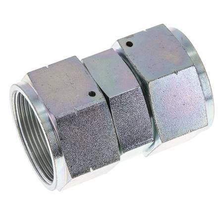JIC Connector UN 1-7/8''-12 Steel 100bar (1405.0psi)