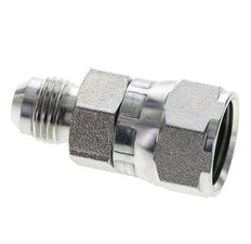 JIC Reducing Nipple UNF 9/16''-18 Male x UNF 3/4''-16 Female Steel 275bar (3863.75psi)
